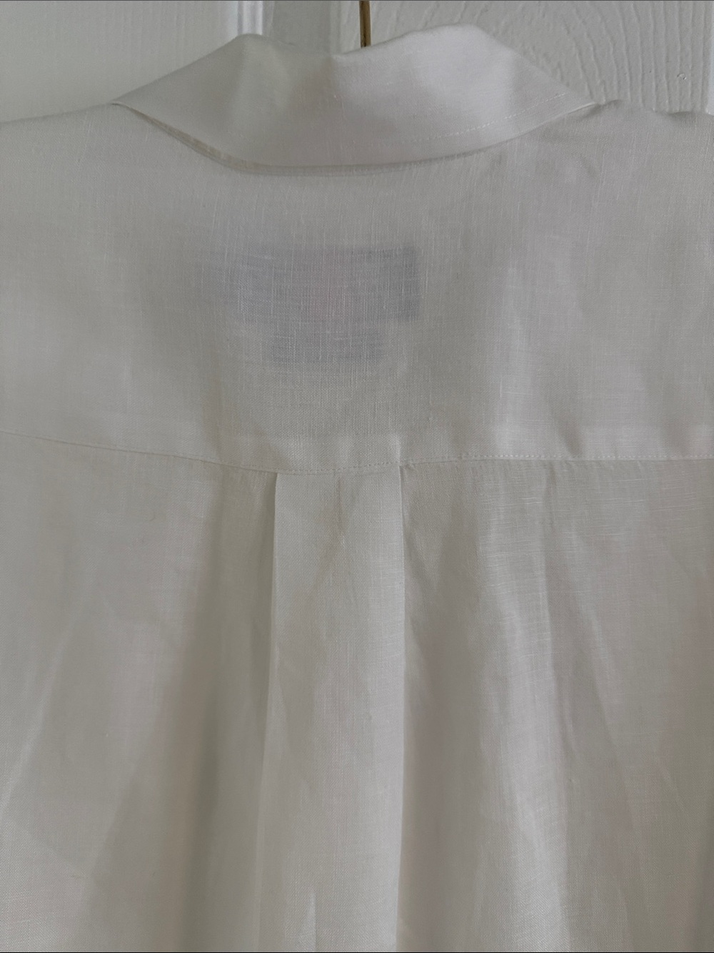 Vineyard Vines Men's White 100% Linen Long Sleeve Button Down Shirt - Size Small - Picture 6 of 11
